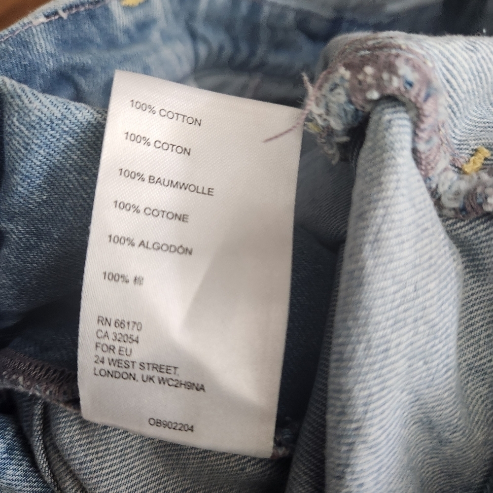 We The Free June Shortalls Overalls In Moonbeam - Picture 5 of 5